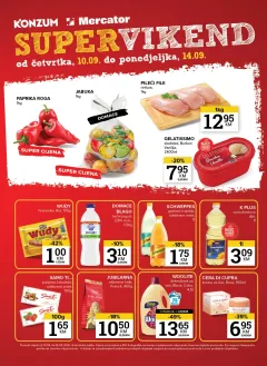 Konzum i Mercator kataloška akcija 8.9 - 14.9.2026., strana 36